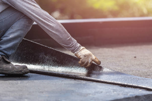 Professional Waterproofing technician working in Catawba, OH